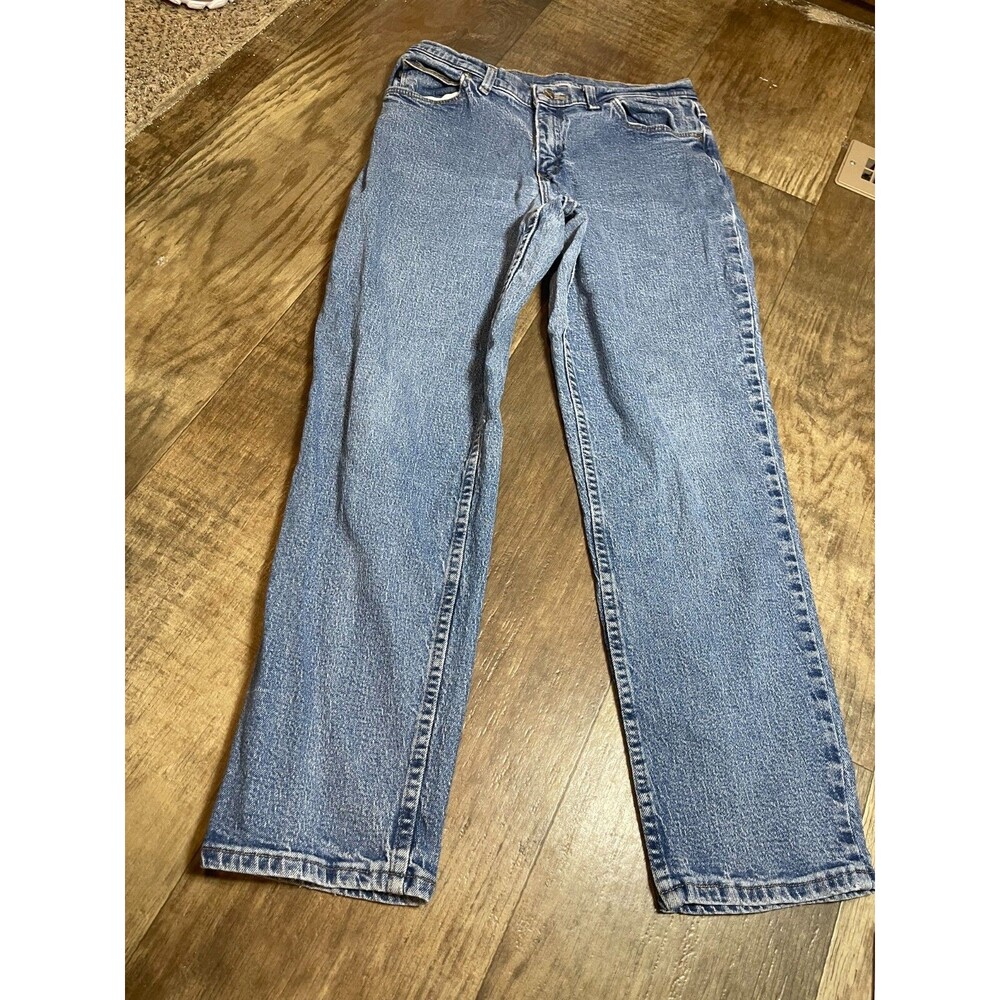 Chic Jeans Womens Size 12 P Blue Denim Mom Jeans